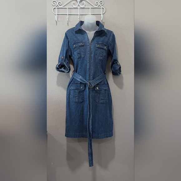 Hope and Harow Dresses & Skirts - Denim Dress Hope and Harow sz 8